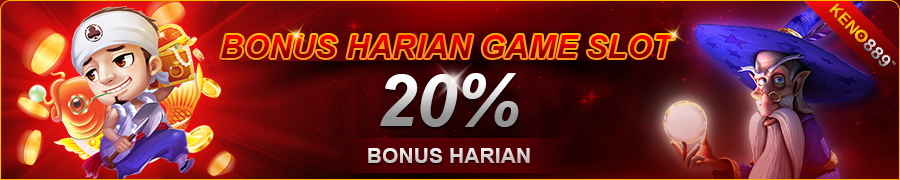 BONUS HARIAN 20%