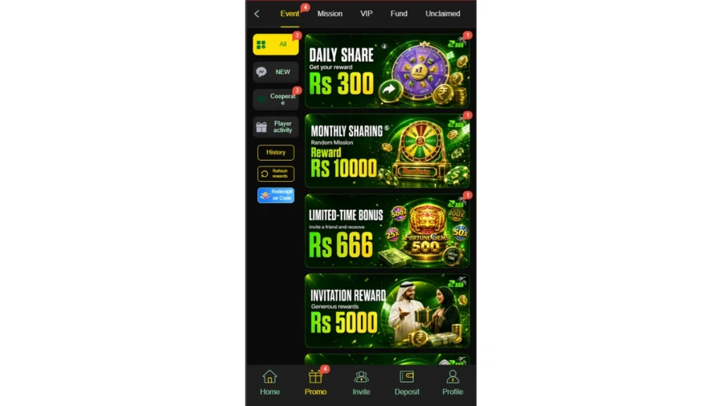Z555 Game Bonuses.